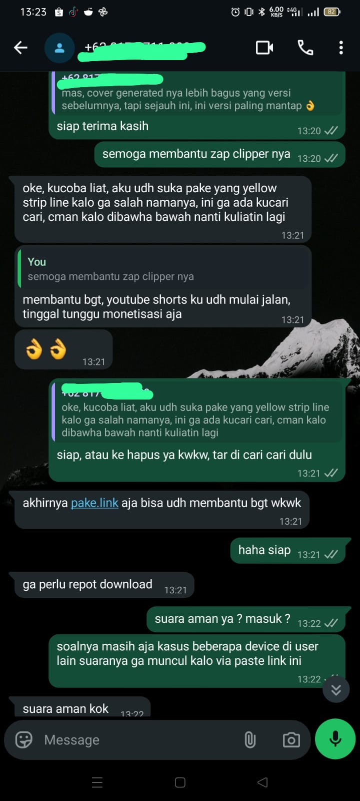 Bukti Chat WA 2
